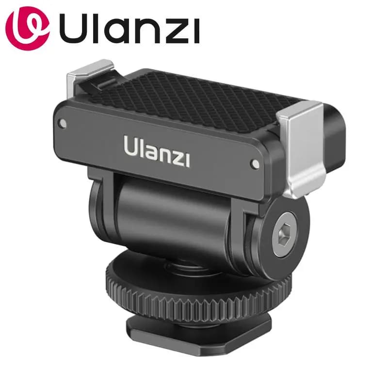 Adapter Ulanzi CA22 with cold toboggan for DJI OSMO ACTION 3/4, magnetic quick release with 1/4 inch screw for cameras, lights and microphones