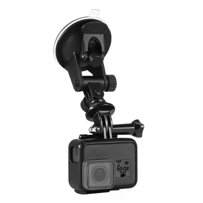 Mini fan stand for action room, auto windscreen adaptor, 360 degree rotation accessories