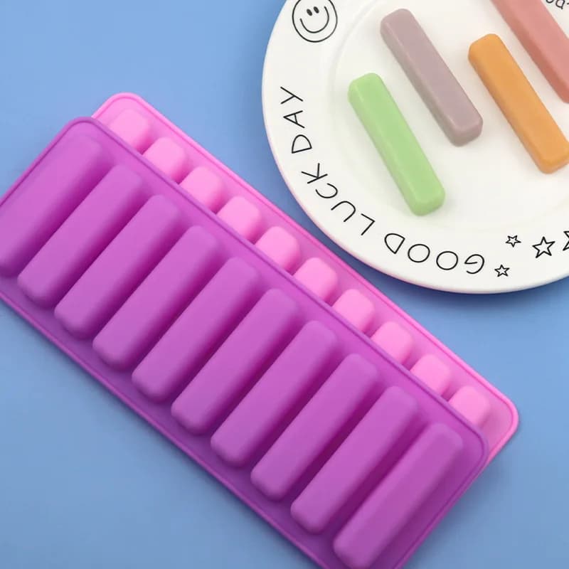 Stampo per Biscotti a Forma di Dito, Confezione da 10 Pezzi, Vassoio per Ghiaccio Lungo, Stampo per Cubetti di Ghiaccio, Stampi Resistenti alle Alte Temperature 215