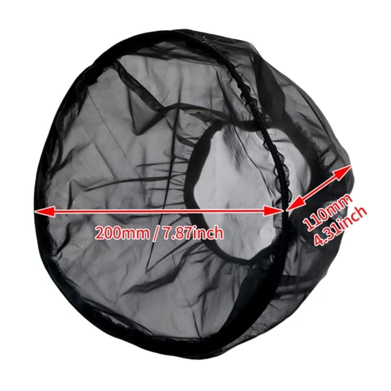 U90C filtro aria moto calzino antipioggia copertura protettiva impermeabile misura per Touring Sportster 883 1200 Softail Dyna filtro aria