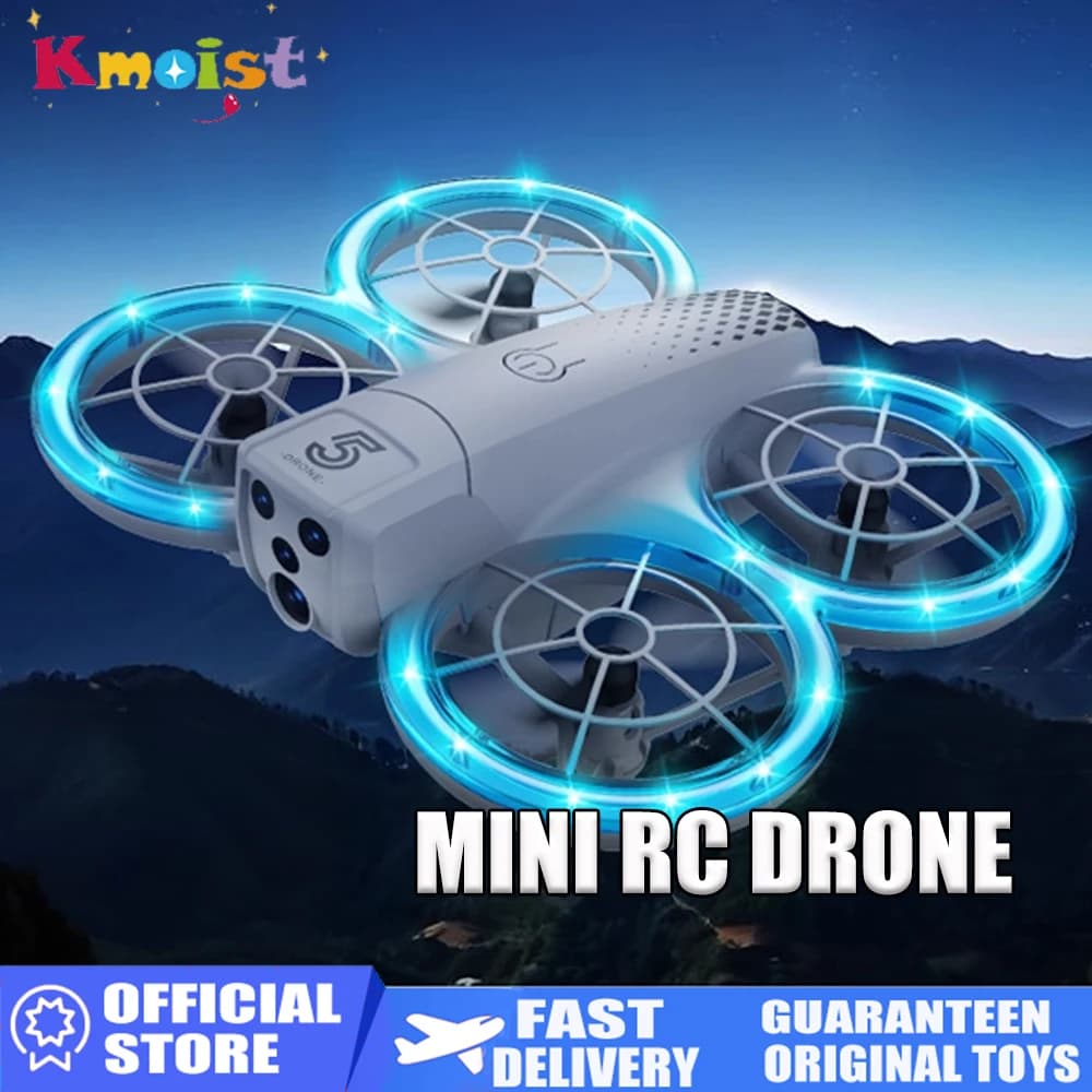 Mini Drone CZ05 Aereo telecomandato da viaggio con flusso ottico Doppia fotocamera per fotografia aerea Dron Giocattoli per ragazzi Regalo per bambini
