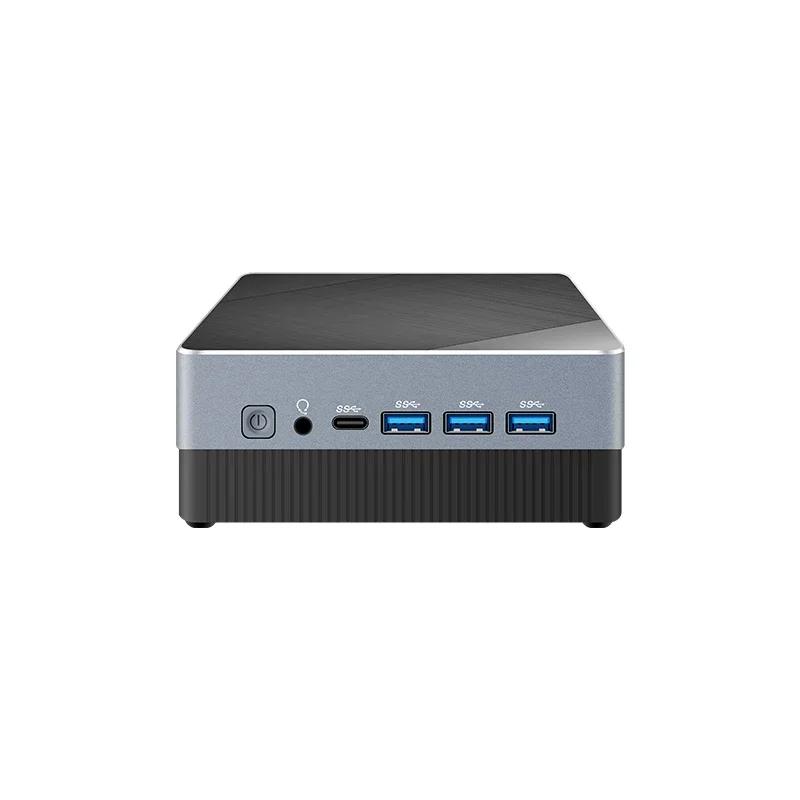 YCTipc Gaming Mini Pc 11Th Gen I3 1115G4 Computer da tavolo Controller Lan 4 Monitor display