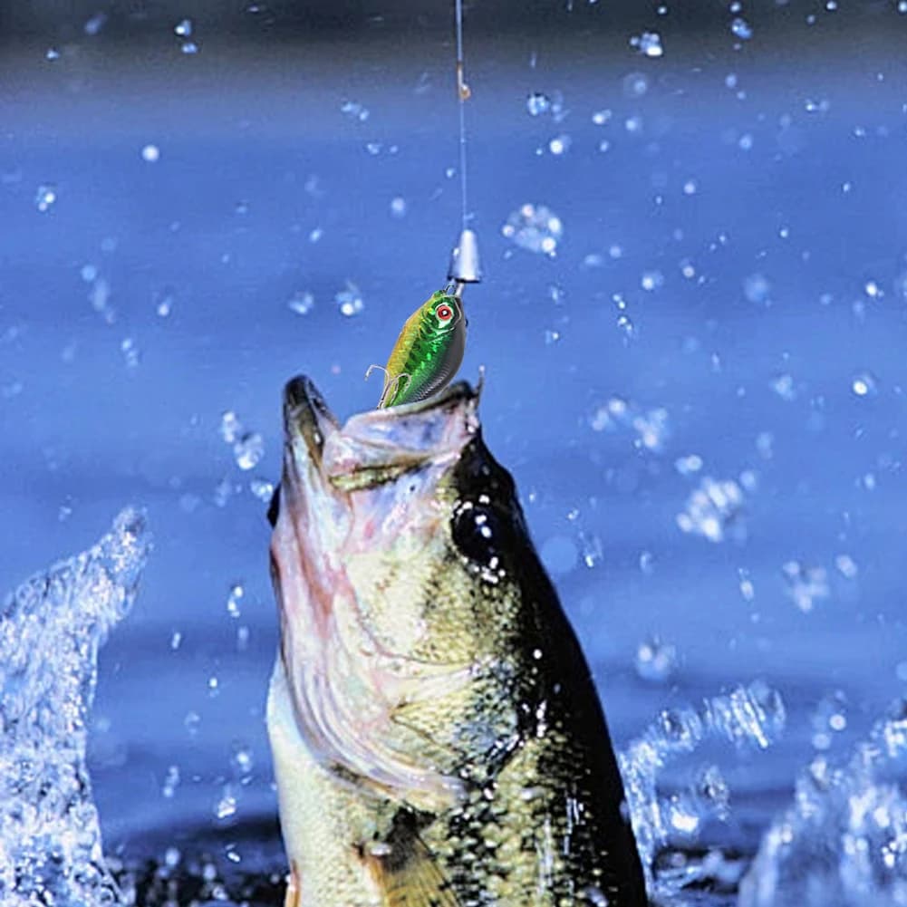 Kit of 240 Fishing baits with T-tail, Eskid Eyelets, Fishing equipment accessories with straps, Jigging hooks and Toolbox