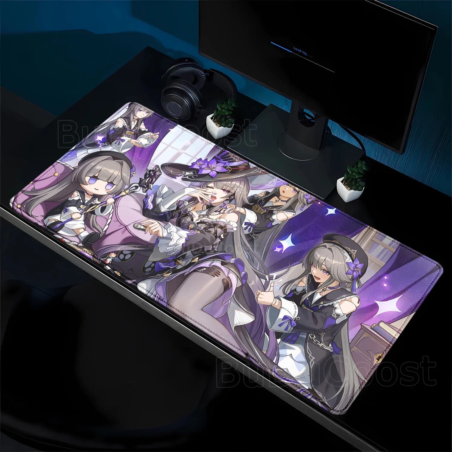 The Herta Honkai Star Rail Mouse Pad Kawaii Anime Girl gaming Laptop Keyboard Mousepad PC Gaming Office HD printing XXL Desk Mat