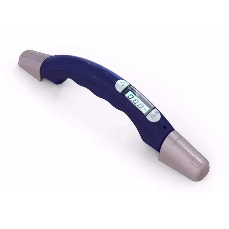 Handle luggage scales to weigh suitcases or bags at the airport