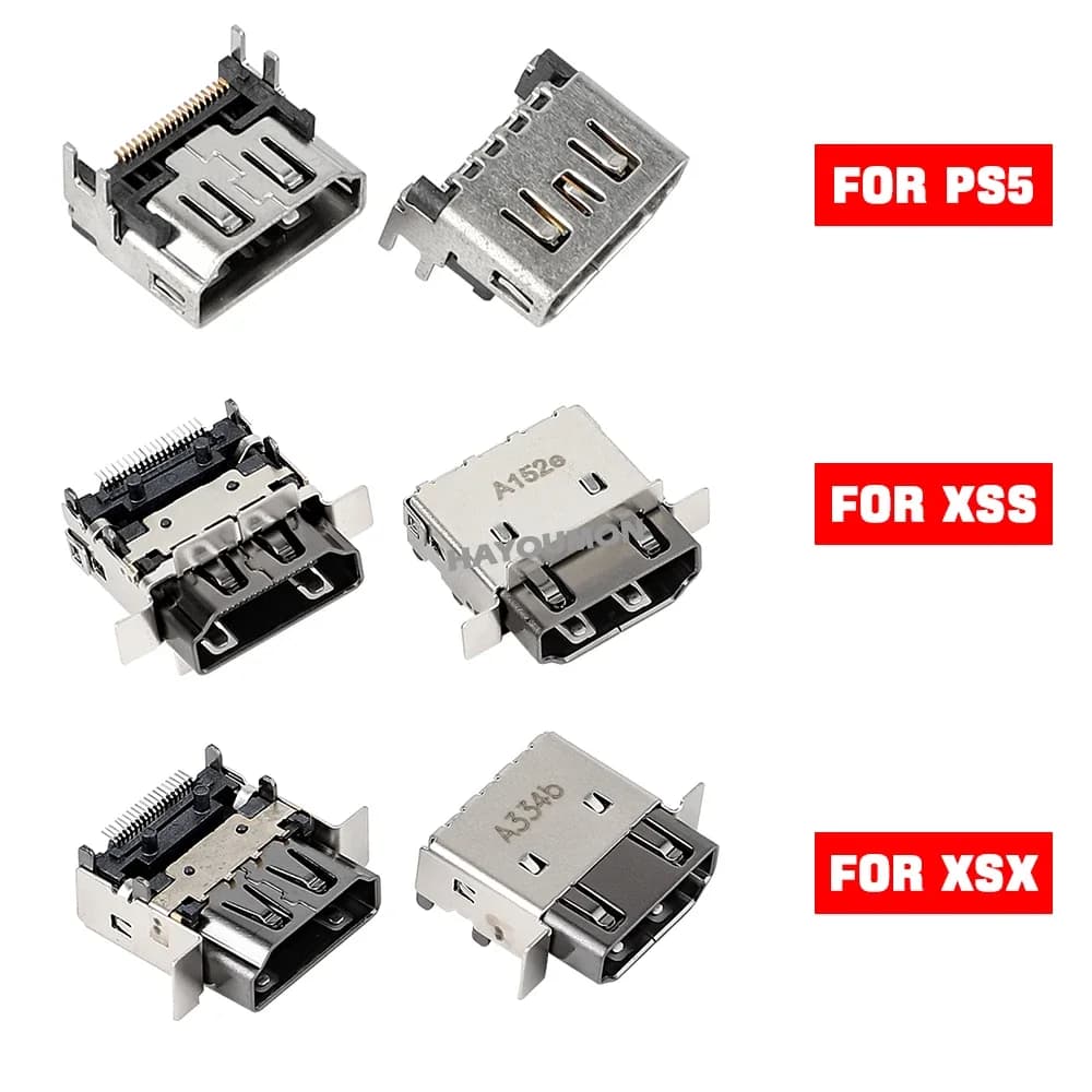 1/10 Pezzi NUOVI Connettori HDMI Compatibili per Xbox One Series X/S e PS5 XSS XSX, Accessori per Interfaccia HDMI
