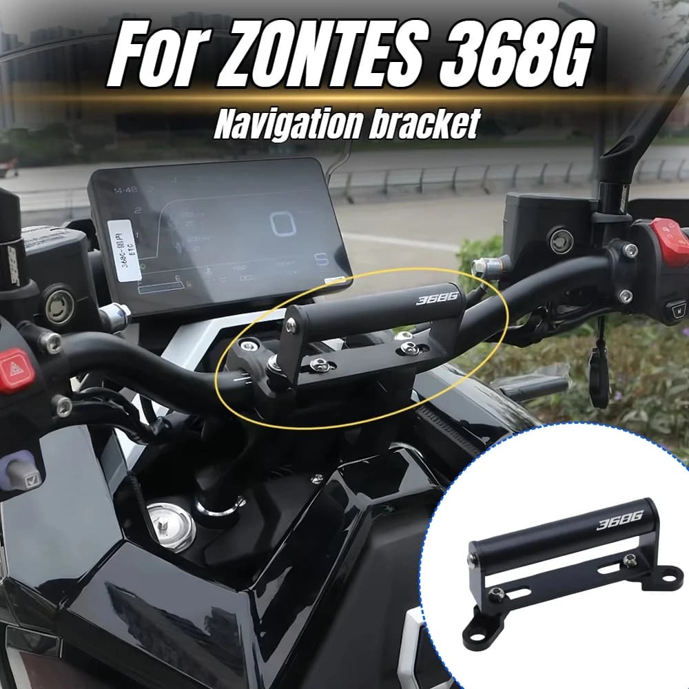 For ZONTES 2024-2026 368G navigation support for modified mobile phone, traverse extension bracket front extension car, accessories.