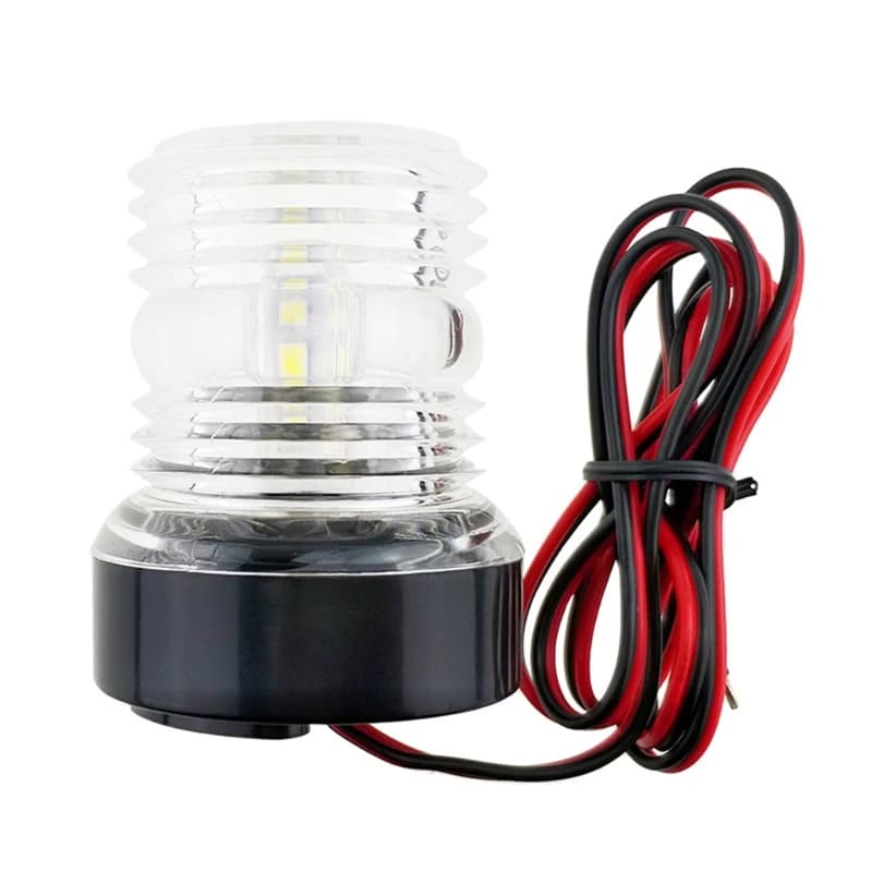 Luce di ancoraggio per navigazione con luce per yacht per barche marine impermeabile Luce per barche a 360 gradi tutta rotonda 12V 24V Luce di navigazione a LED