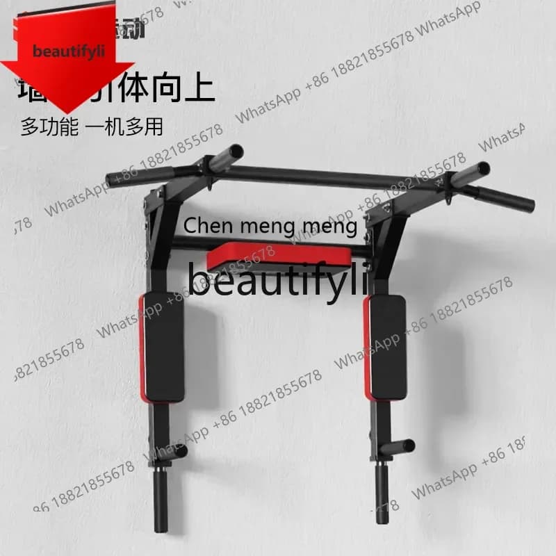 Wall 2 in 1 multifunctional traction bar for home gym, electric fitness tower