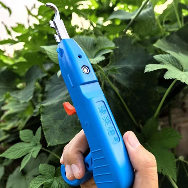 1pc Heavy Duty Gardening Shears 5cm Sharp Blades Non-Slip Handle Pruning Tool for Fruits, Peppers, Flowers & Grafting