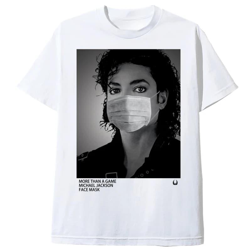 Art 2026 MICHAEL JACKSON FACE MASK T-Shirt 100% Cotton Graphic Tee Men Women Summer Streetwear Top