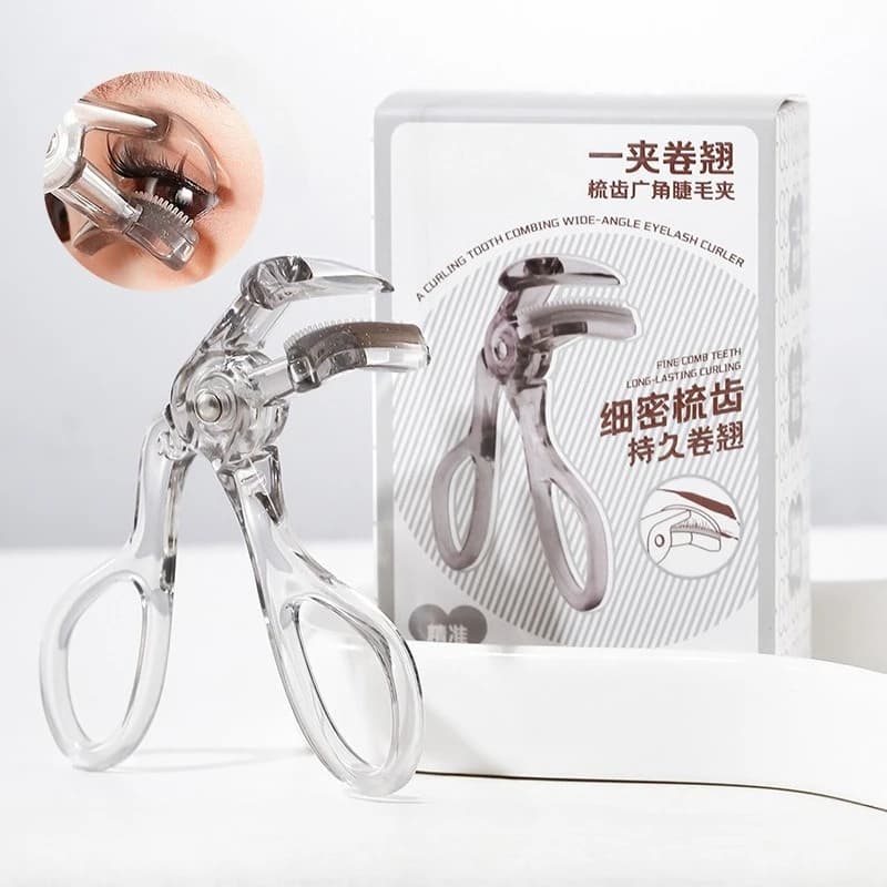Transparent eyelashes with only one clip Easy to use Gecomo Styling Long-Term Bigodini for portable wide-angle partial eyelashes
