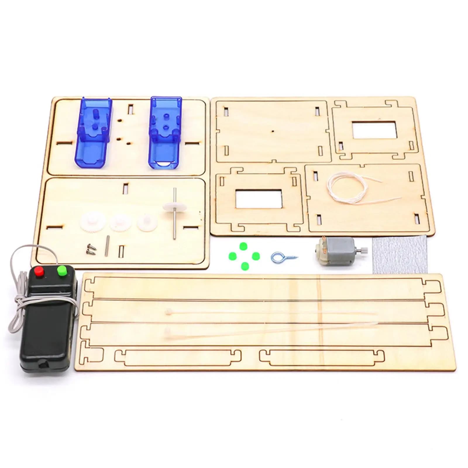 Electric Elevator Toys Children Kids Innovation Kits Teaching Learning Gadget Science Educational Boys and Girls DIY Assembled