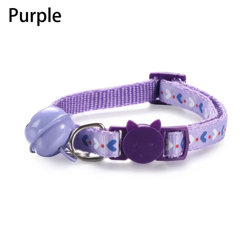 Forniture per animali domestici regolabili Accessori per gatti Collare per cani Collari per gatti Collana per gattini con cuore d'amore