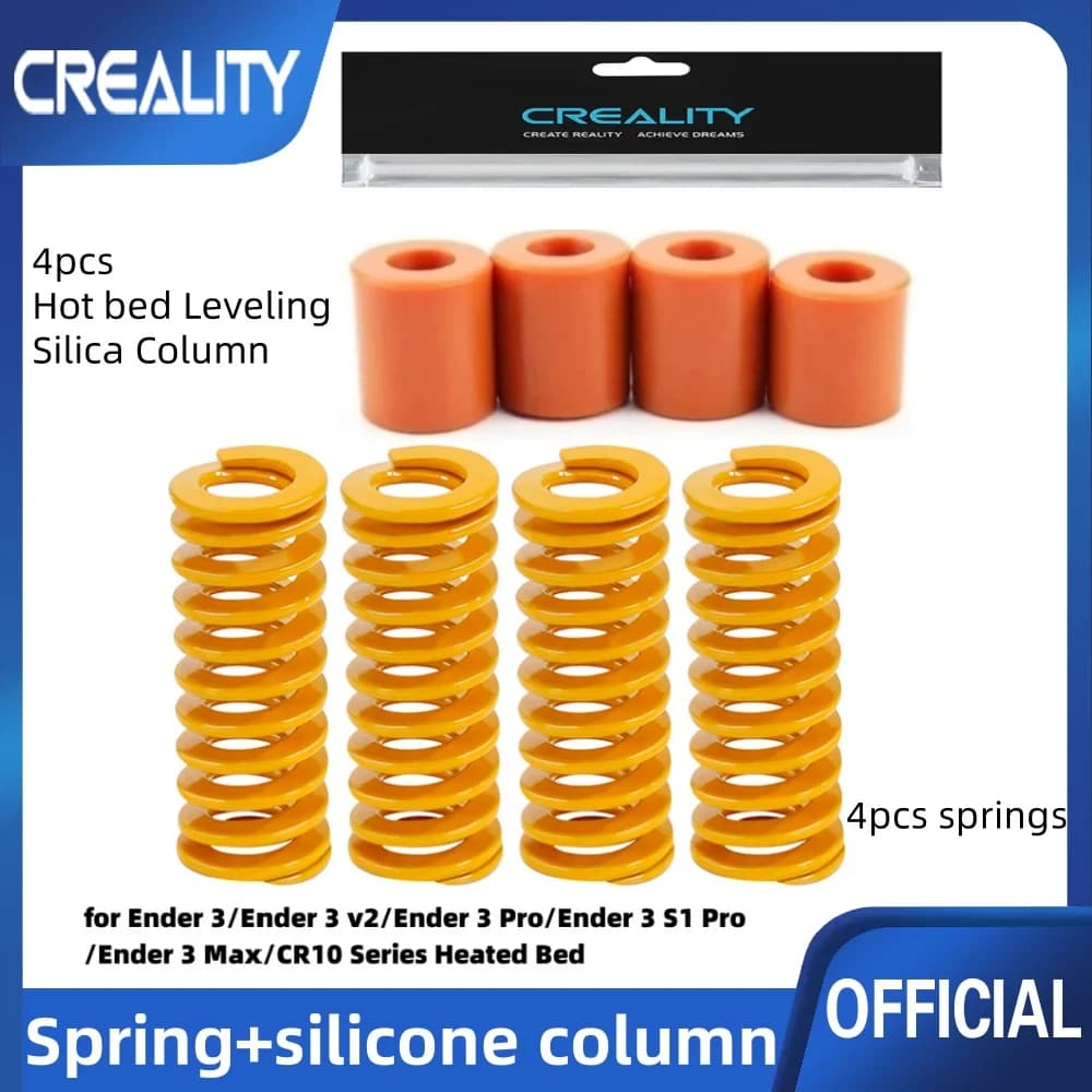 Ender 3 Pro springs, 3D printer bed springs, Ender 3 bed leveling springs compatible for Ender 3 series/5/S1/3 V2/CR-10