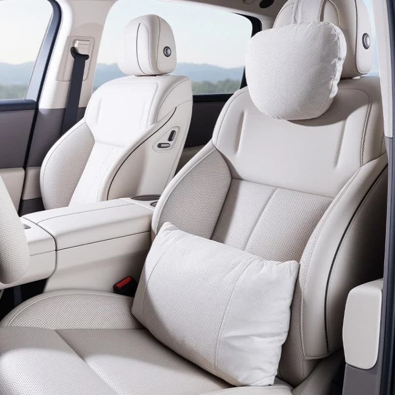 Nuovo cuscino di supporto per il collo dell'auto in flanella traspirante cuscino multifunzionale trapunta cuscino lombare per Maybach Mercedes-Benz poggiatesta del sedile