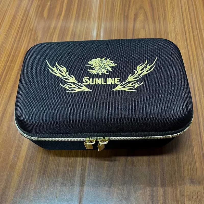 Sunline Portable Bearing Bag for Fishing Wheel Protective Wheel Housing for EVA Waterproof Reel Box Fishing Equipment Bag Fishing Accessories