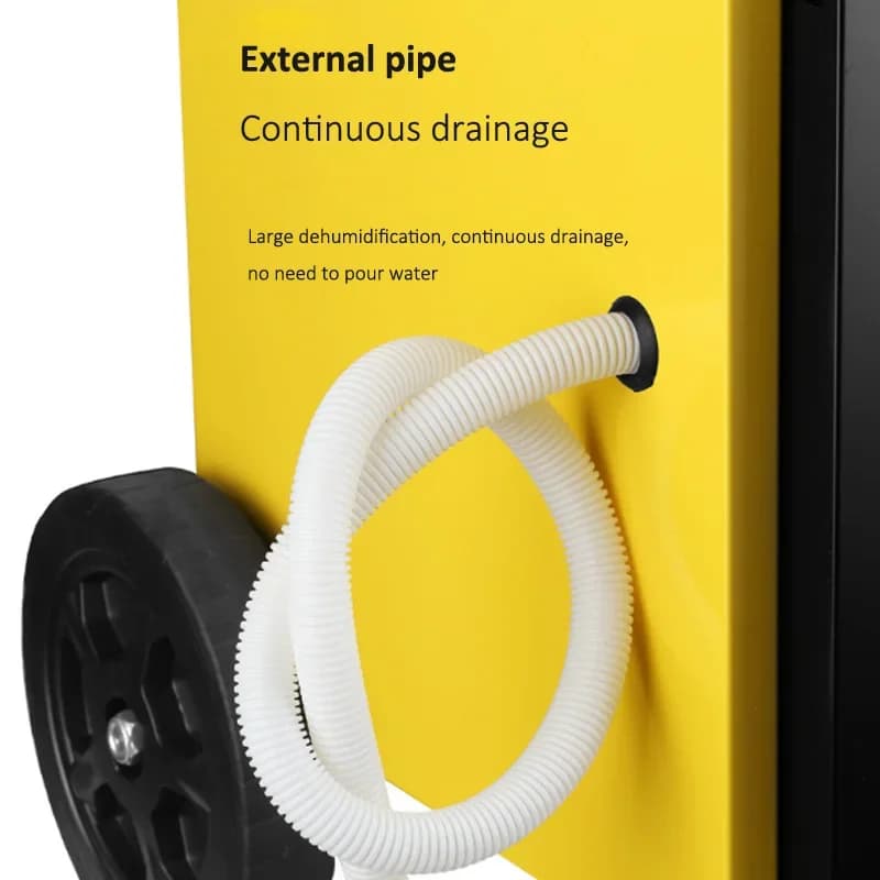 Deumidificatore industriale/commerciale da 138 l/giorno Deumidifica intelligente ed efficiente Essiccatore multi-protezione per mercato/sala dei motori/WC 220 V