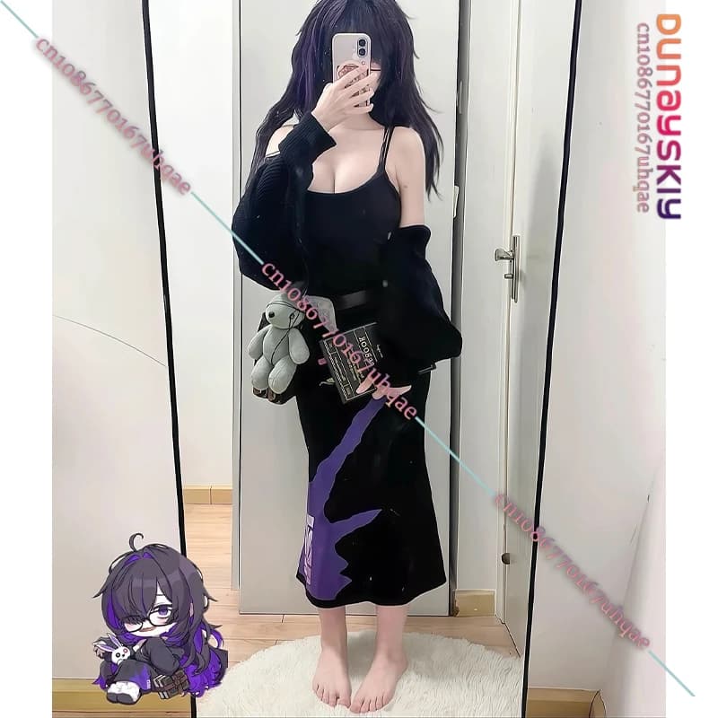SAIKOU*/Label Goess Costume Cosplay Completo Anime Gothic Lolita SciFi Bunny Girl Sexy per Feste Halloween e Giochi di Ruolo