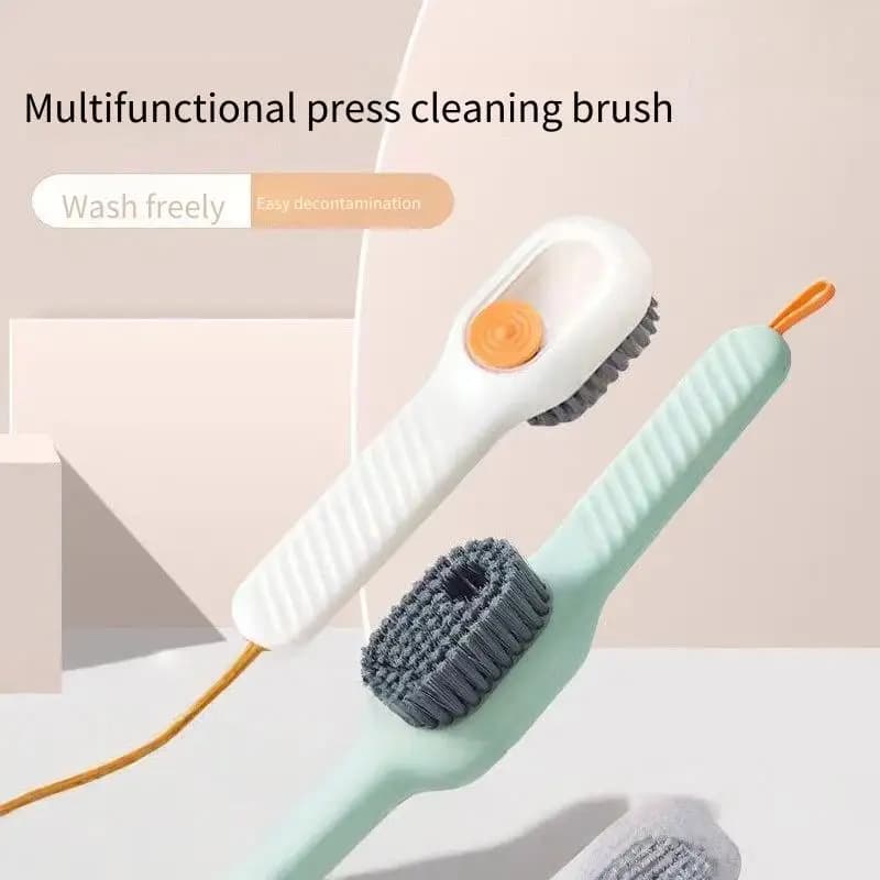 Shoe Brush Artifact Brush Bathroom Double-sided Shoe Brush Brush Household Portable Soft-bristled Cleaning Brush Does