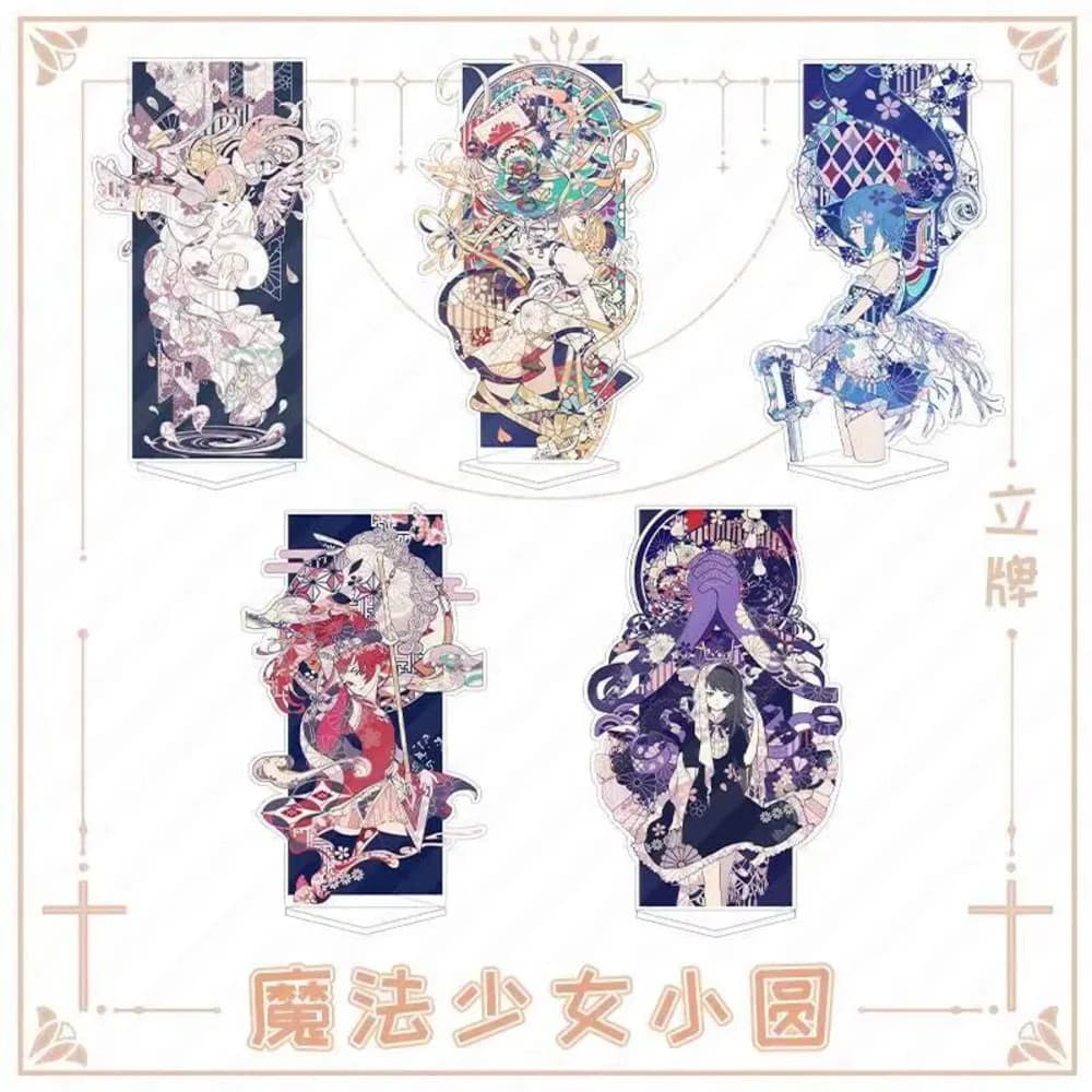 Nuovo Stand in Acrilico Anime per Figure - Puella Magi Madoka Magica - Decorazione da Scrivania Cosplay - Accessori Ornamentali da Collezione