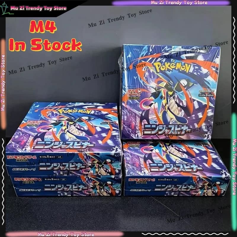 【In Stock】Pokemon Cards PTCG MEGA M4 Japanese Edition Booster Pack/Box Anime Trading Card Collection Hobby Toy Gift