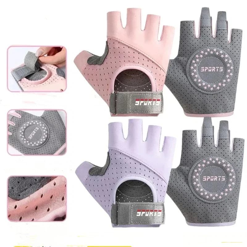 1 paio di guanti da allenamento traspiranti, guanti per sollevamento pesi per palestra, ciclismo, esercizio fisico, fitness e allenamento, con presa eccellente