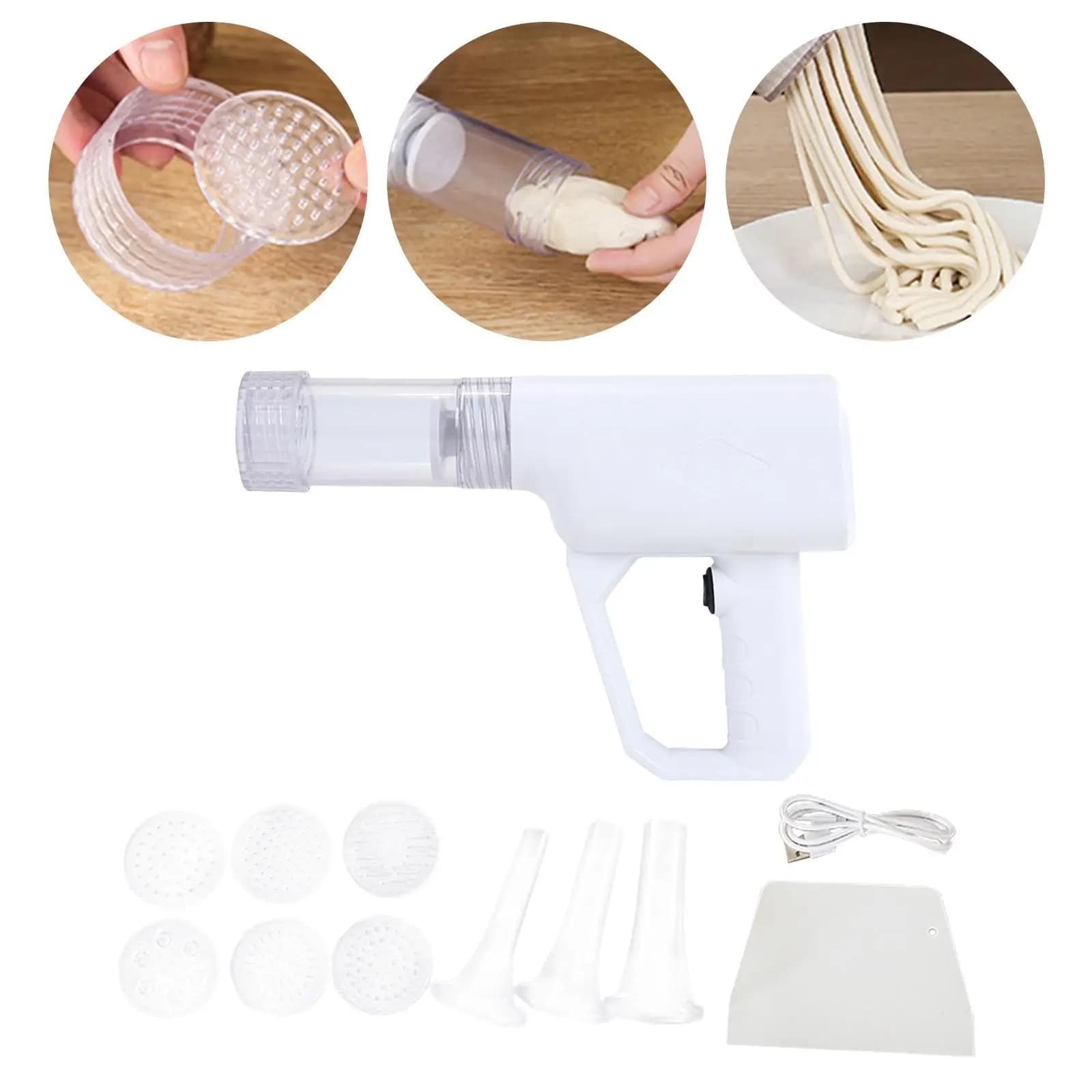 Macchina per pasta elettrica con misurini, Lasagne fatte in casa a 6 teste