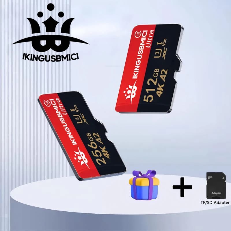 High speed memory card 16GB class10 micro tf sd c ard 64GB 512GB tarjeta 32gb mini TF card with Free adapter