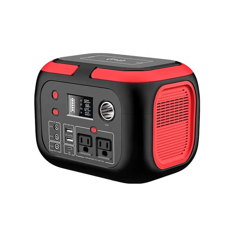 Caricabatteria solare 12v 80000mah PowerBank con display digitale USB tipo C Powr Bank 300W Centrale elettrica portatile G300