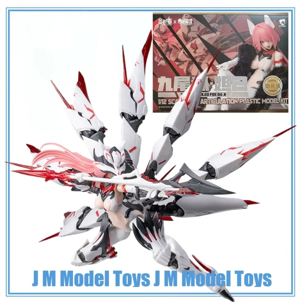 【JM】100% Original in Stock OSKILL X Eastern Model A.T.K.Girl Endless Night Series Nine-Tailed Fox Daji Deluxe Edition Model Toys