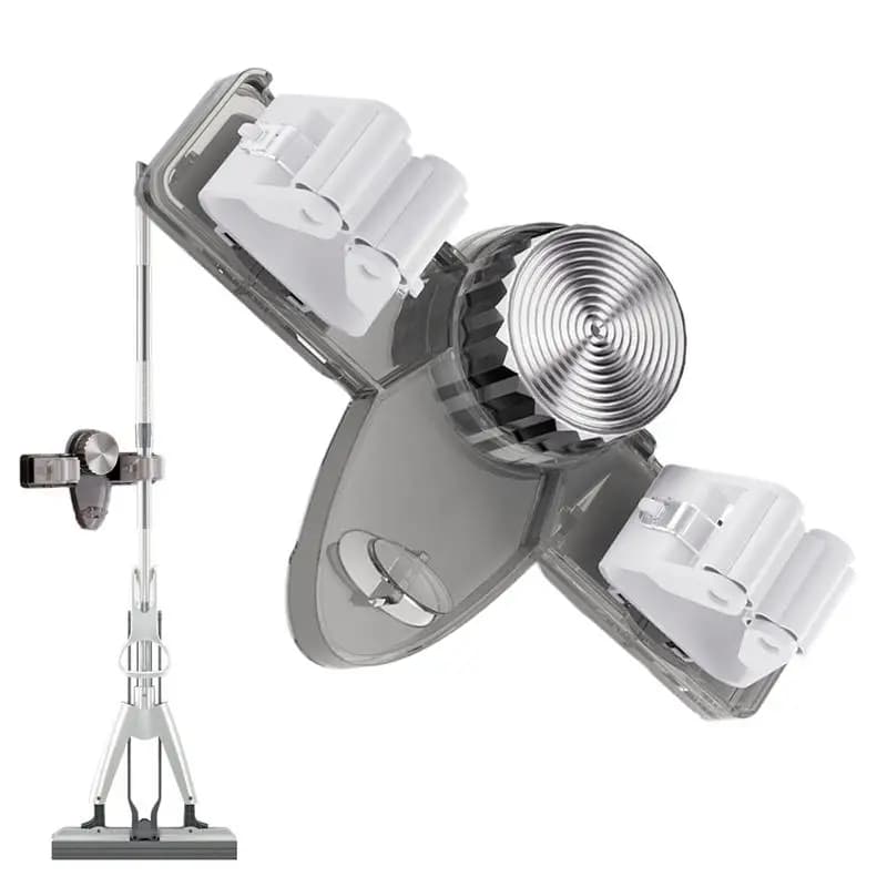 Gancio per scopa a ventosa con 2 supporti Porta scopa da bagno a parete Clip per riporre scopa Porta scopa regolabile impermeabile
