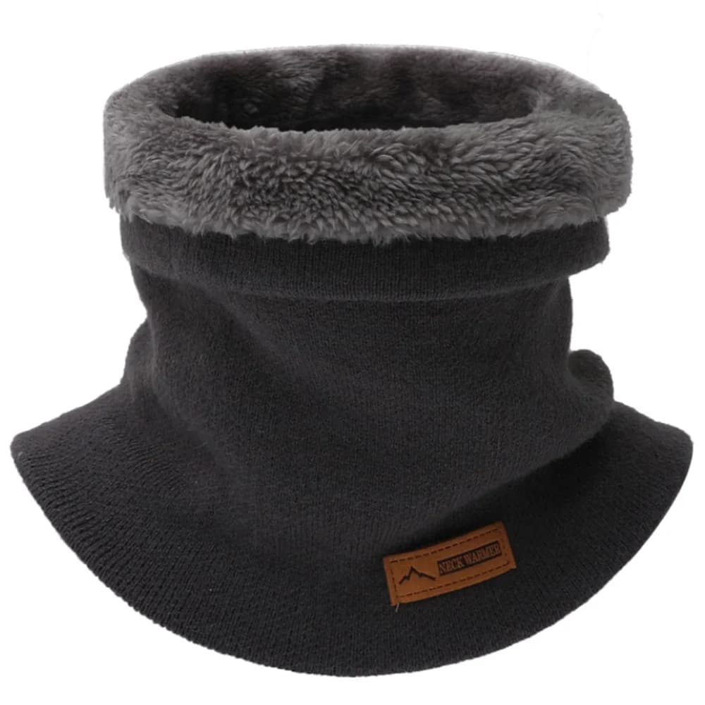 Cashmere Plush Warm Winter Ring Women's Scarf Maglia Full Face Mask Snood Neck Scarves Scaldino Bufanda Silenzitore fleece lined often