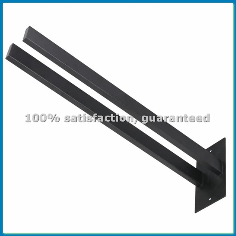 Portasciugamani in Acciaio Inox, Barra Portasciugamani per Bagno e Cucina, Scaffale Portaoggetti Senza Foratura da Parete, Nero-ABLL