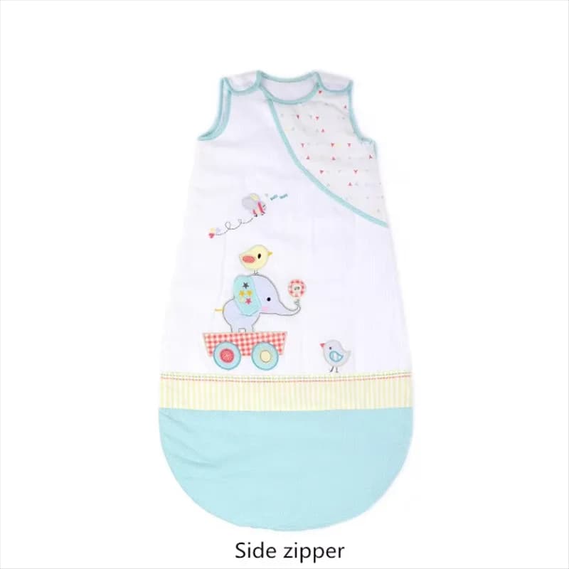Slim whole shackle for babies and children, anti-calcium, universal for boys and girls, with side zipper