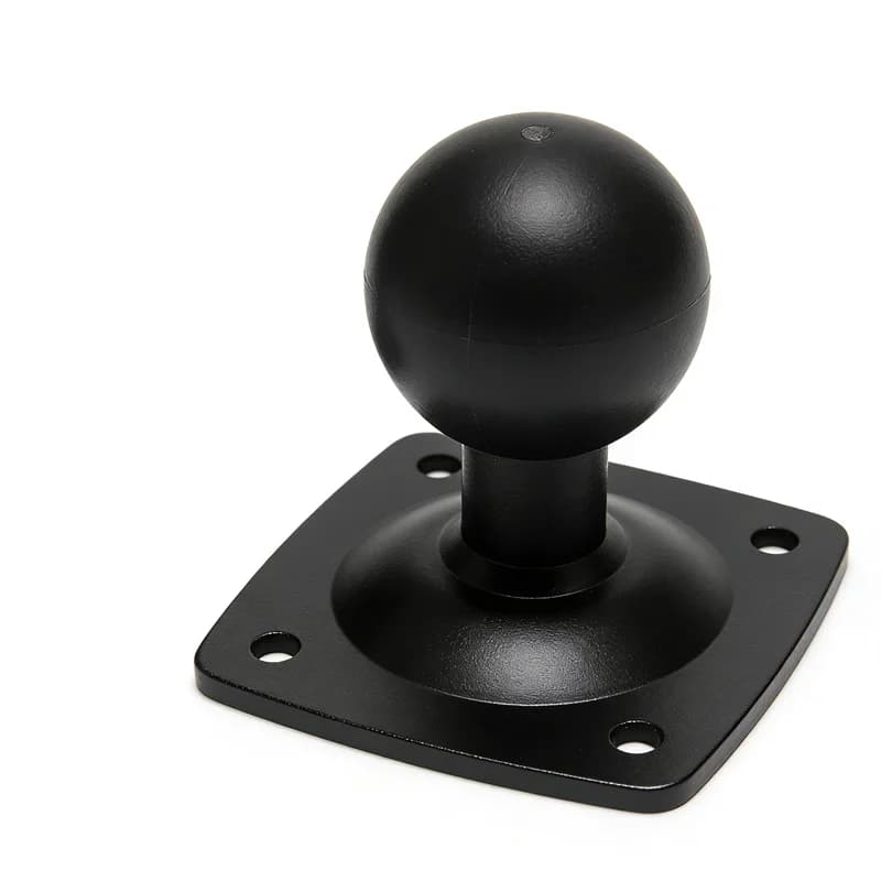4-Hole 30*30mm Square 1 Inch Ball Mount Base Plate for Rear View Mirror Mount Holder for Car DVR Dash Cam Mounts Holders