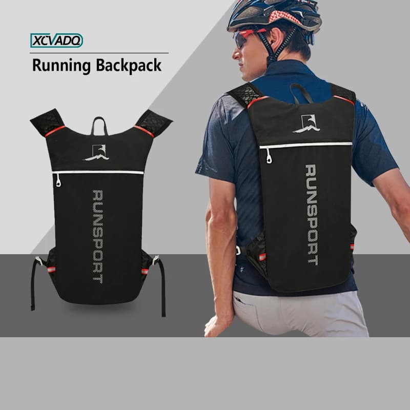 1 piece running water vest backpack, light and isolated backpack for hiking, trail running, cycling, race, marathon