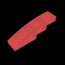 MOC PARTS Mattoni GDS-658 Pendenza, Curva 4 x 1 compatibile con lego 11153 61678 giocattoli per bambini Assembla blocchi tecnici