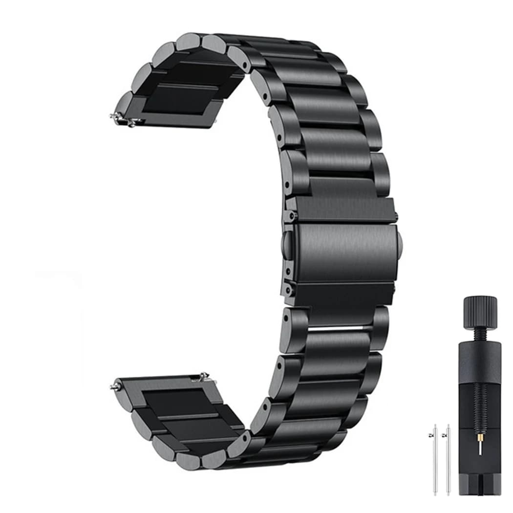 Anello da 22 mm per Zeblaze Btalk 3 Plus Smartwatch cinturino in acciaio inossidabile per Zeblaze GTS 3 GTS 3 Pro/Btalk 3 Pro/Vibe 7 7Pro 7Lite
