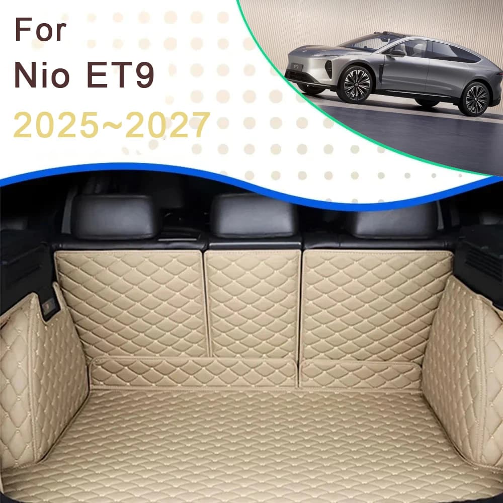 Car Trunk Cargo Liner For Nio ET9 EV 2025 2026 2027 Waterproof Rug Rear Boor Mats Carpet Storage Pads Auto Accessories