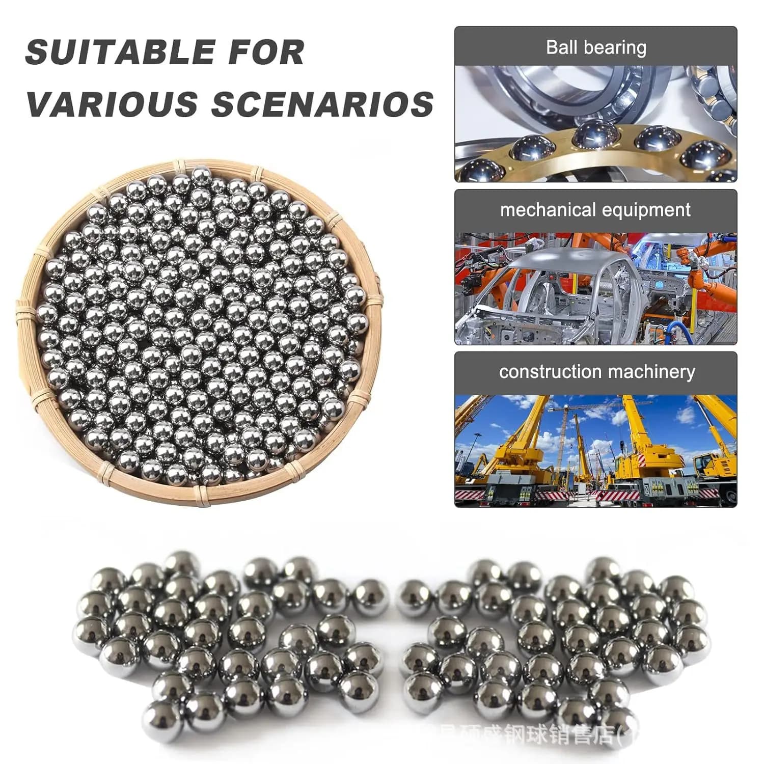 100 Pezzi Sfere Mini Agitatore in Acciaio Inox da 5mm per Miscelazione Vernici, Forniture per Modellismo, Sfere Agitatrici per Smalto