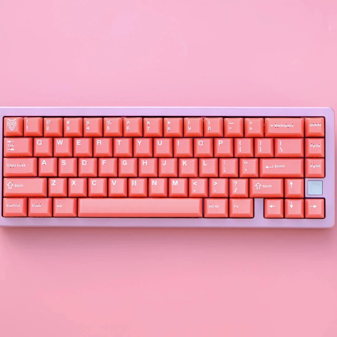 115 Keys Aifei GMK Clone Keycaps Orange Red ABS Double Shot Cherry Profile Translucent With 2.25U 2.75U 7U Mechanical Keyboard
