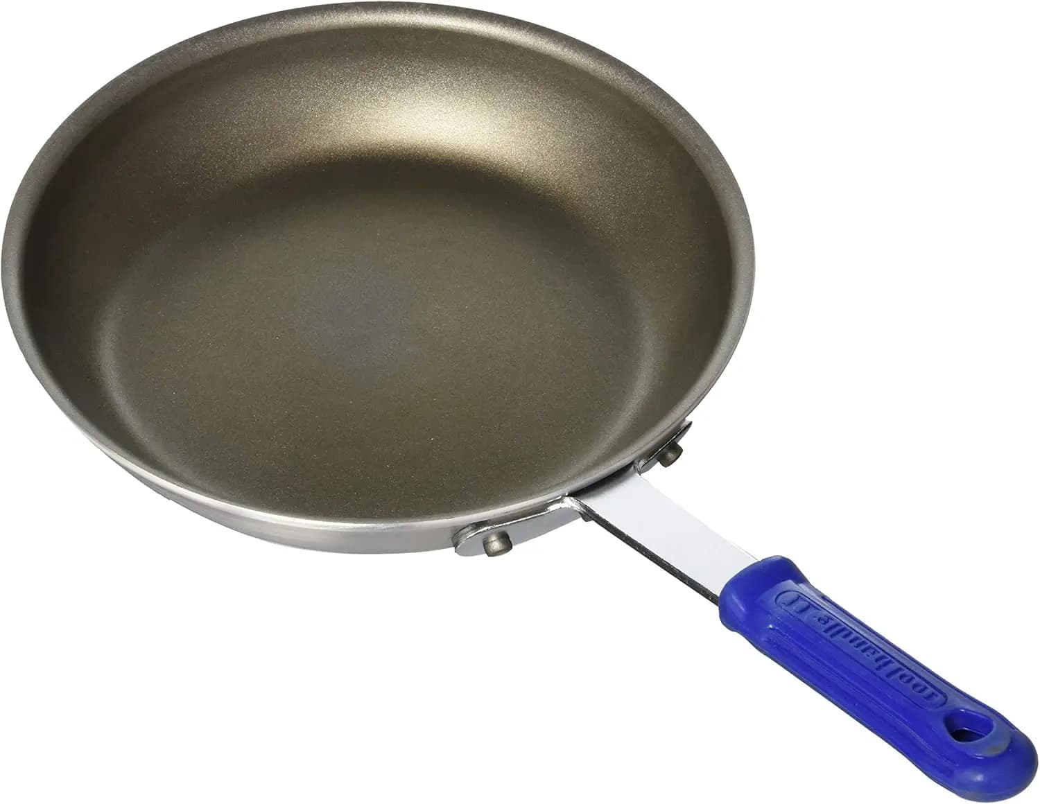Padella antiaderente da 10 pollici con manico raffreddato, rivestimento interno PowerCoat resistente per una cottura facile