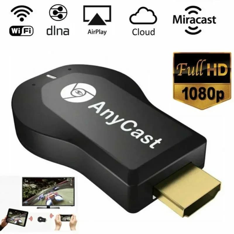 Ricevitore dongle display WiFi wireless 4K 1080P HDMI TV Stick M2 Plus per dispositivo Android DLNA Airplay Miracast AnyCast IOS
