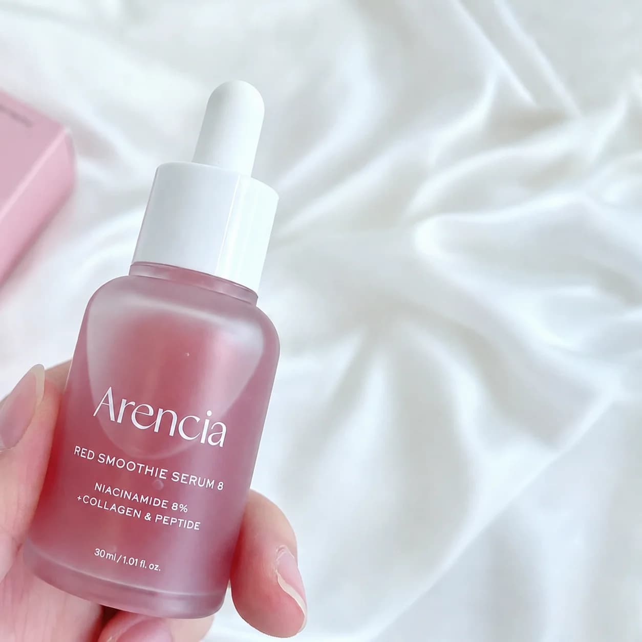 Arencia Collagen Peptide Face Serum Niacinamide 8% Deep Moisturizing Moisture Glow Tone Care Essence for Dull Uneven Complexion