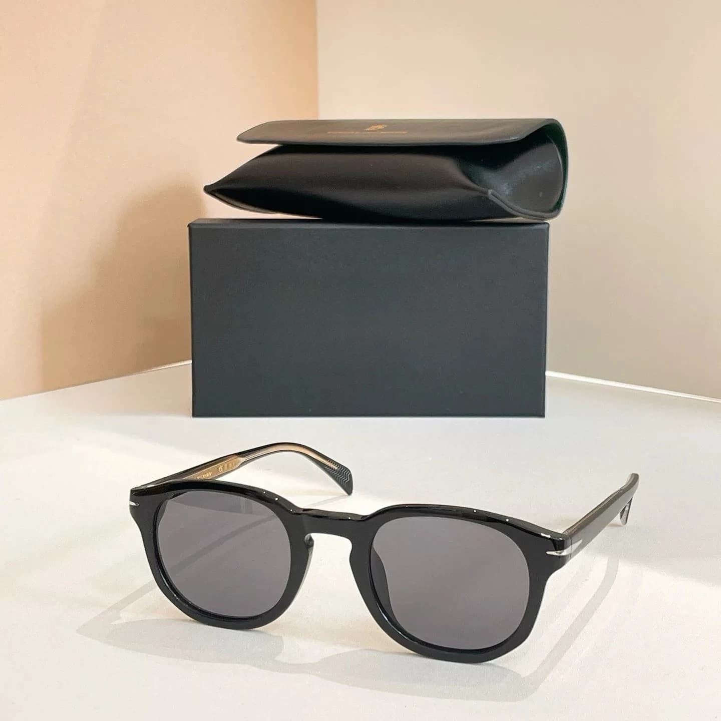 Luxury Brand DB1007/S Classic Aviator Sunglasses UV400 Polished Metal Frame Gradient Lens Fashion Eyewear Men's Casual Shades