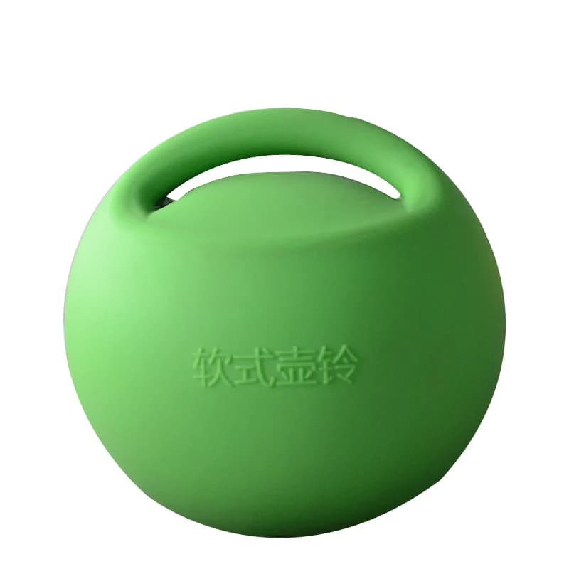 Kettlebell soft rubber filled with 20 cm water for yoga and fitness
