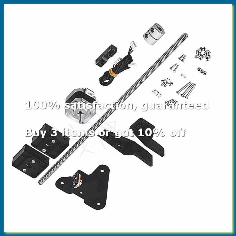 For 3D Printer 3 Dual Z-Axis Upgrade Kit 3D Printer Accessories Kit for 3/ 3 V2/ 3 Pro-A62I