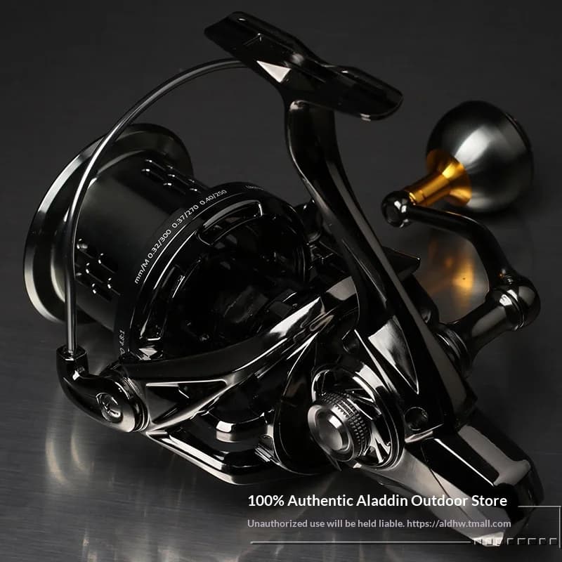 Daijia Spinning Fishing Reel 19 Bearings All Metal 25Kg Drag Long Casting For Saltwater Sea Anchor Fishing