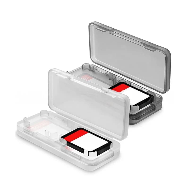per Nintendo Switch Lite Scatola per carte da gioco Custodia per carte da gioco Scatola trasparente per Nintendo Switch Lite